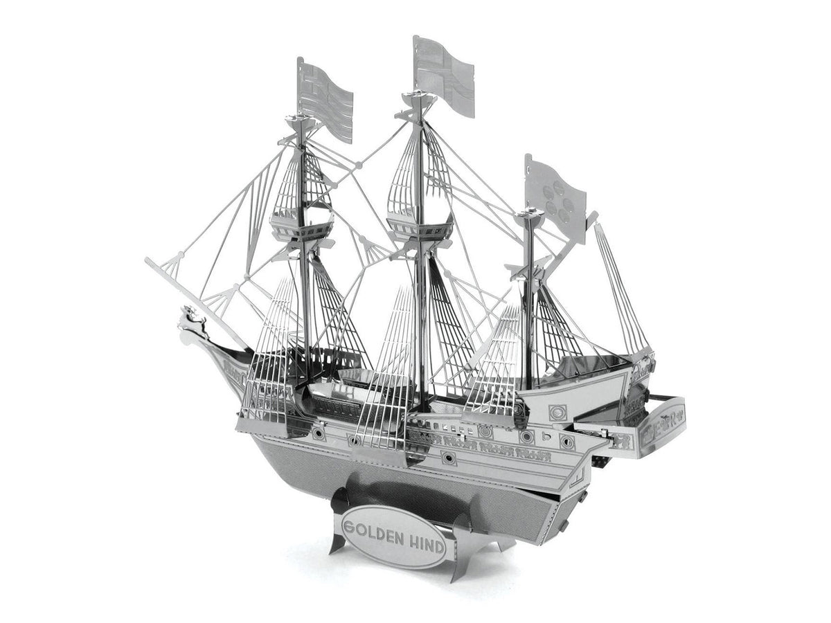 Model Kit Golden Hind Galleon (Moderate Difficulty) Steel Model