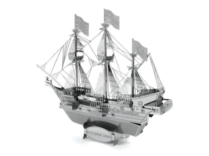 Model Kit Golden Hind Galleon (Moderate Difficulty) Steel Model