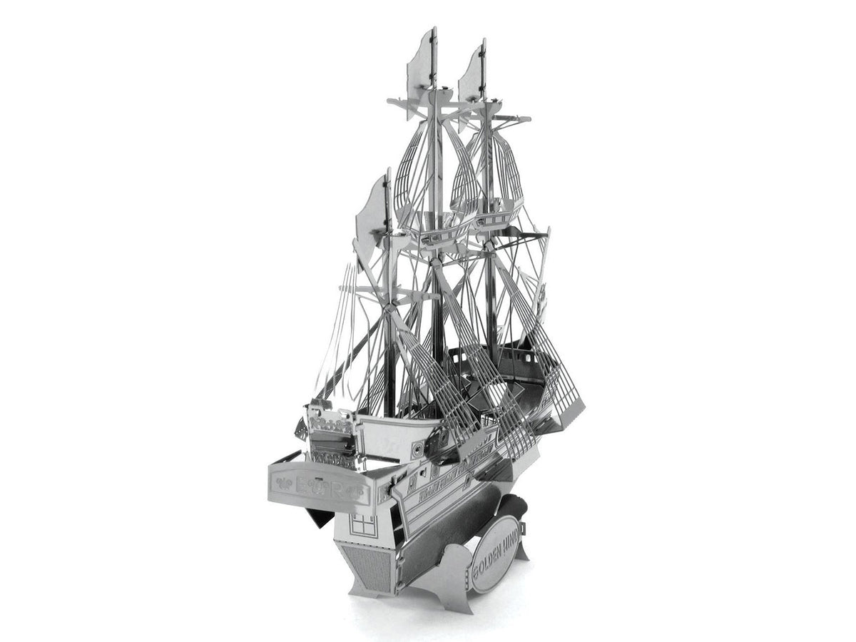 Model Kit Golden Hind Galleon (Moderate Difficulty) Steel Model