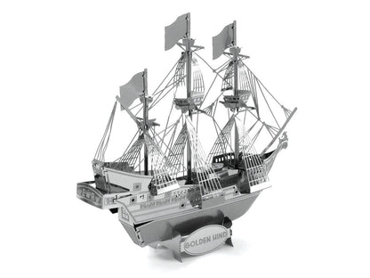 Model Kit Golden Hind Galleon (Moderate Difficulty) Steel Model
