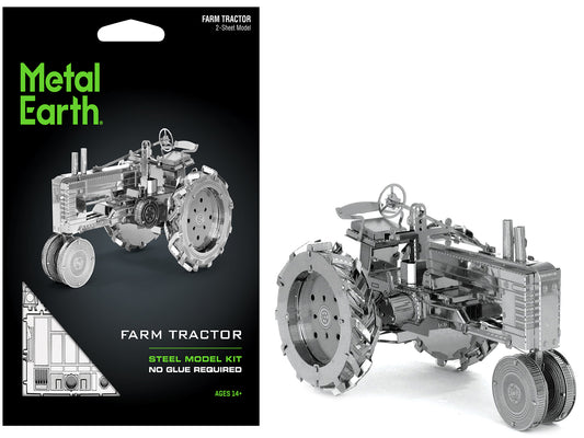 Model Kit Farm Tractor (Challenging Difficulty) Steel Model