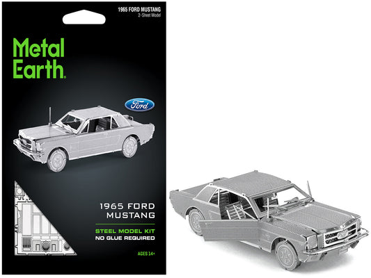 Model Kit 1965 Ford Mustang Metal (Moderate Difficulty) Steel Model