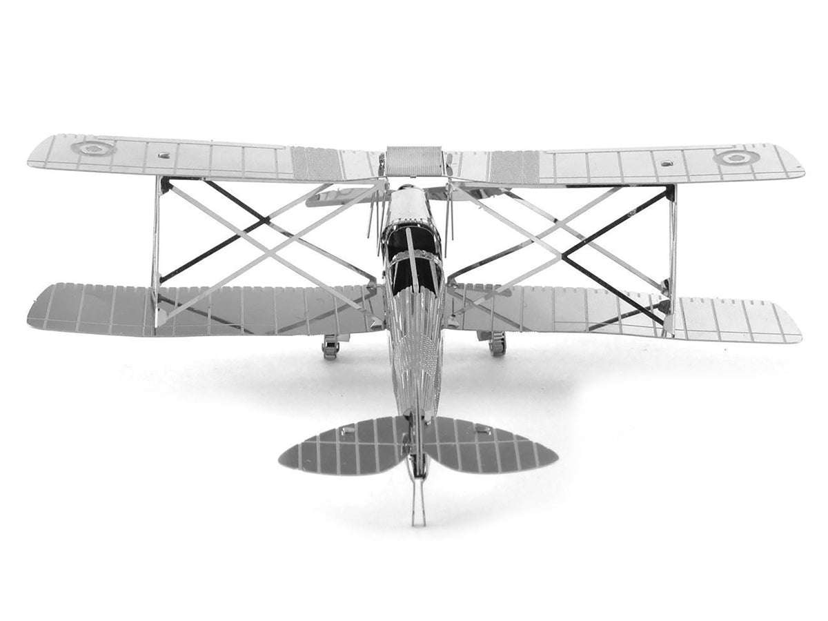 Model Kit De Havilland Tiger Moth Trainer Aircraft (Moderate Difficulty) Steel Model