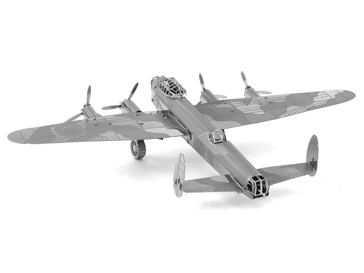 Model Kit Avro Lancaster Bomber Aircraft "Royal Air Force" (Moderate Difficulty) Steel Model