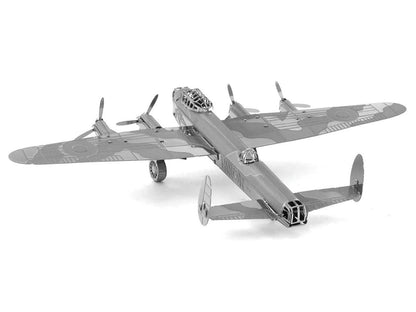 Model Kit Avro Lancaster Bomber Aircraft "Royal Air Force" (Moderate Difficulty) Steel Model