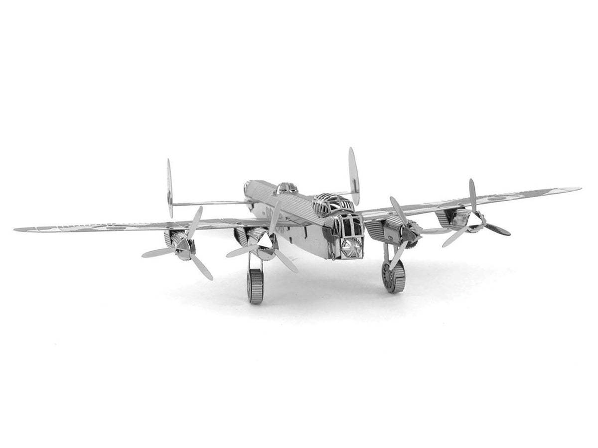 Model Kit Avro Lancaster Bomber Aircraft "Royal Air Force" (Moderate Difficulty) Steel Model