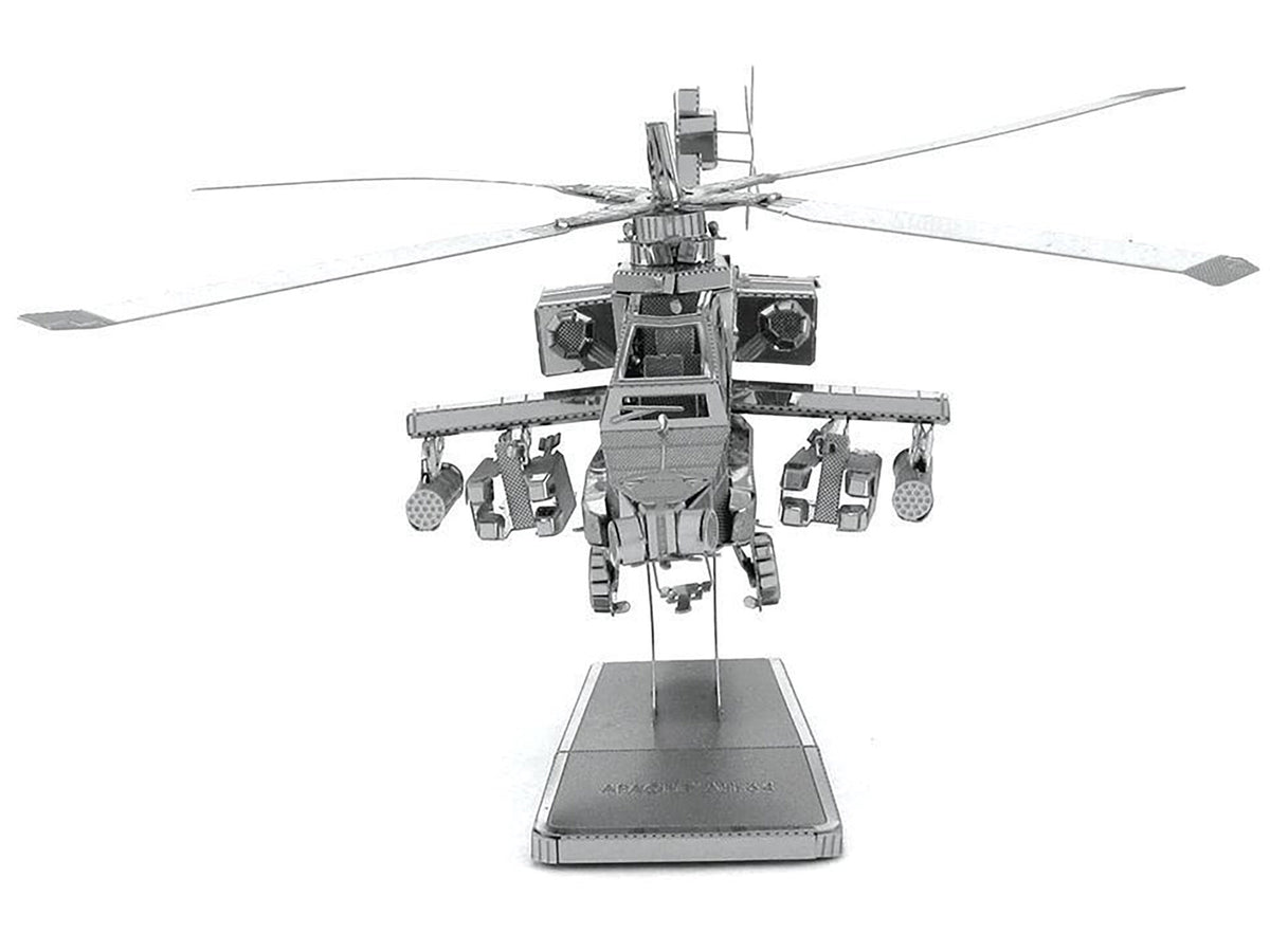 Model Kit Boeing AH-64 Apache Attack Helicopter (Moderate Difficulty) Steel Model