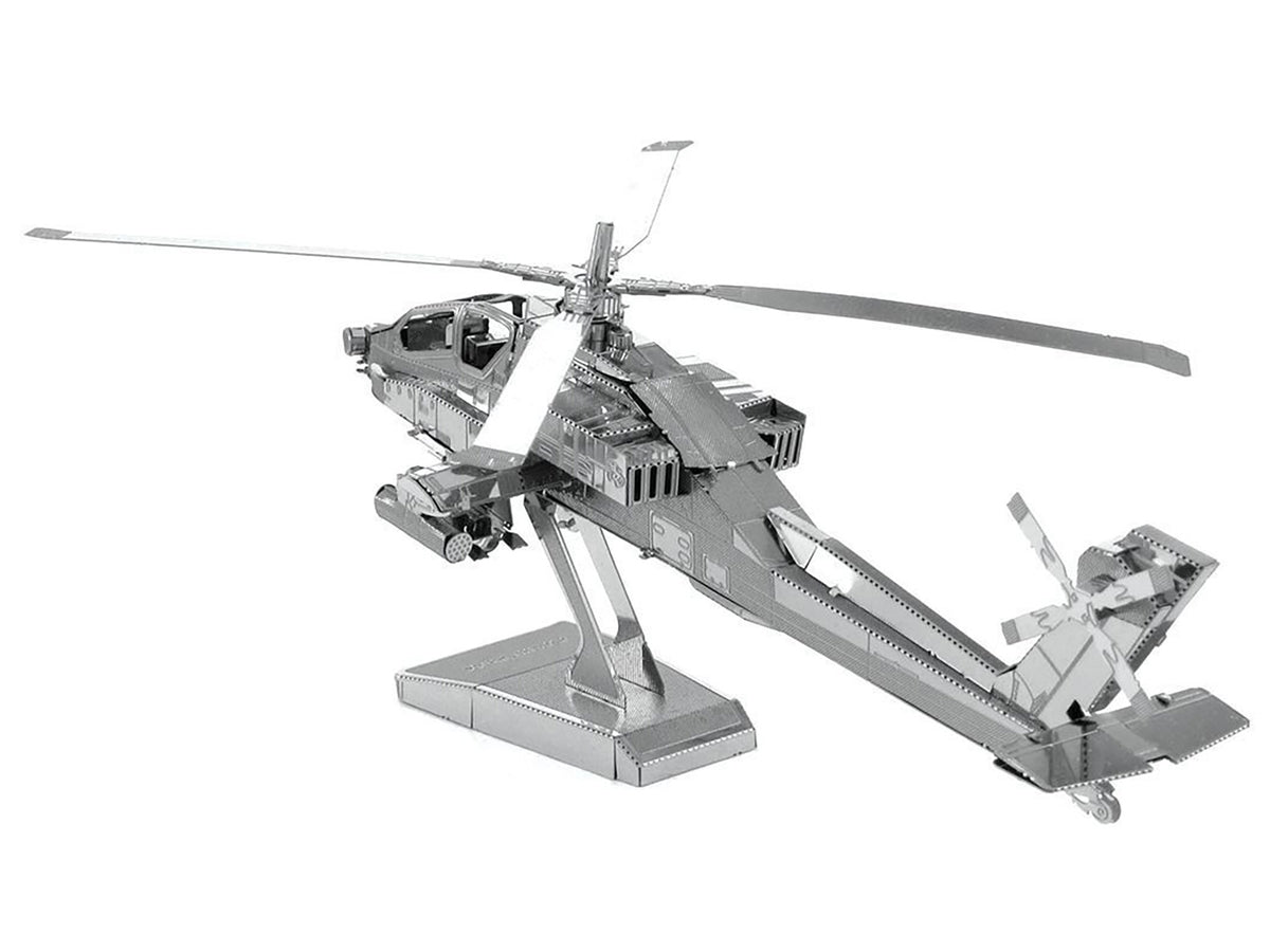 Model Kit Boeing AH-64 Apache Attack Helicopter (Moderate Difficulty) Steel Model