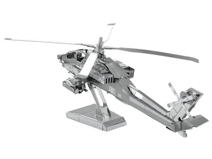 Model Kit Boeing AH-64 Apache Attack Helicopter (Moderate Difficulty) Steel Model
