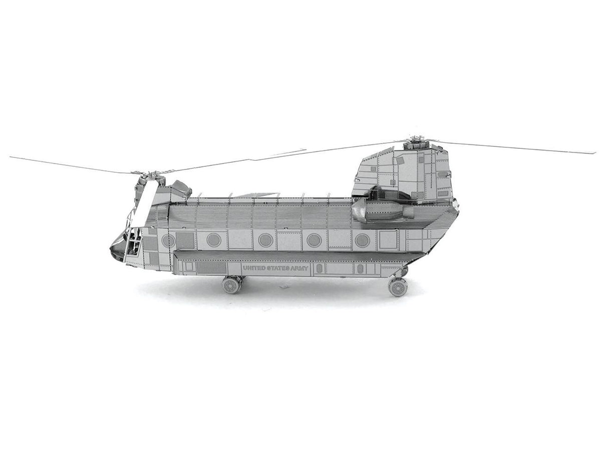 Model Kit Boeing CH-47 Chinook Transport Helicopter (Moderate Difficulty) Steel Model