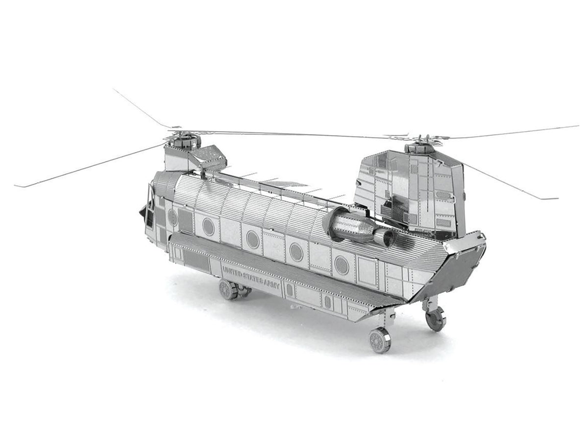 Model Kit Boeing CH-47 Chinook Transport Helicopter (Moderate Difficulty) Steel Model