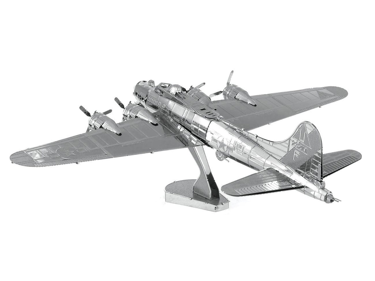 Model Kit Boeing B-17 Flying Fortress Bomber Aircraft (Moderate Difficulty) Steel Model