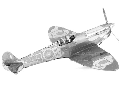 Model Kit Supermarine Spitfire Fighter Aircraft "Royal Air Force" (Easy Difficulty) Steel Model