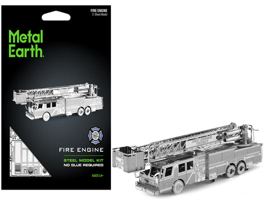 Model Kit Fire Engine "Fort Johnson Tower 6" (Moderate Difficulty) Steel Model