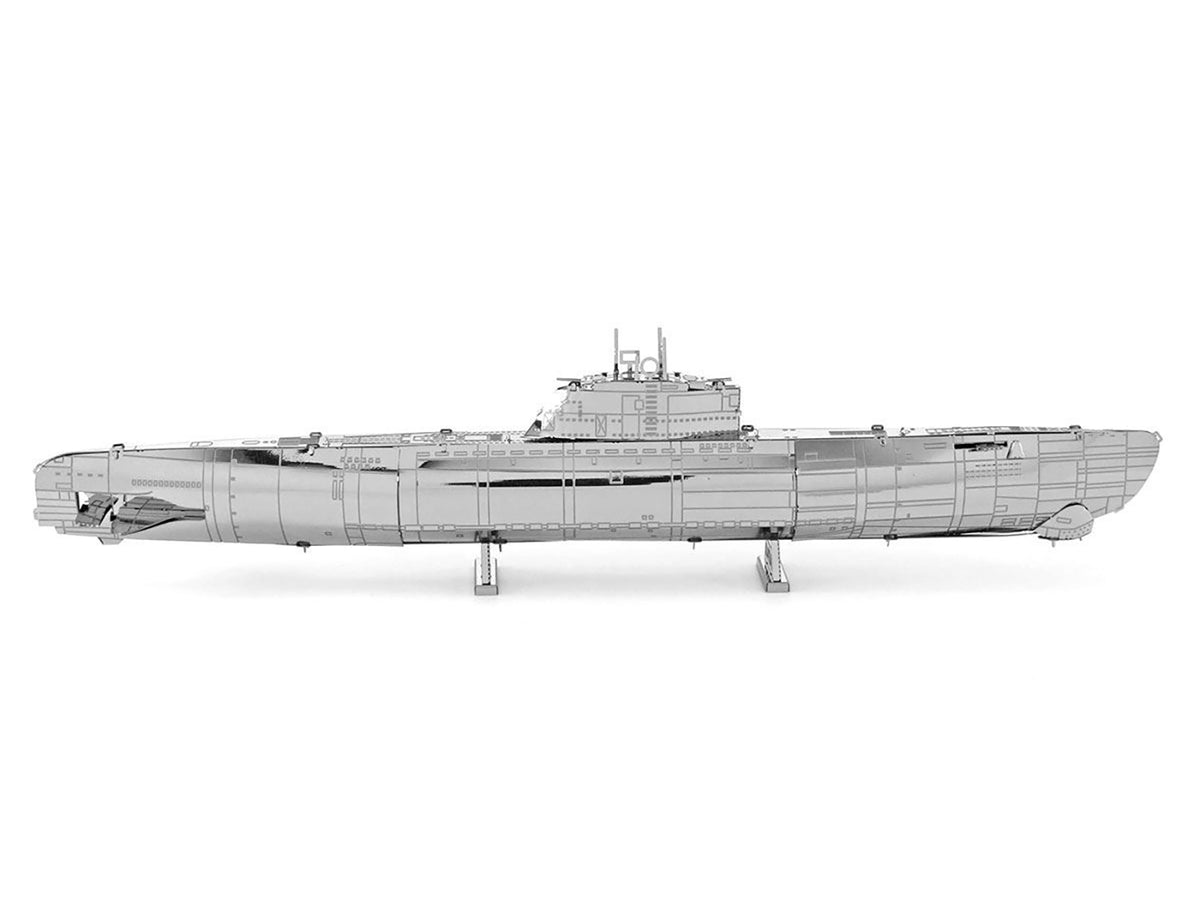 Model Kit German U-Boat Type XXI Submarine (Challenging Difficulty) Steel Model