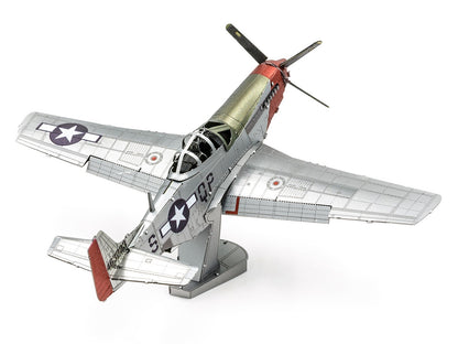 Model Kit North American P-51D Mustang Fighter Aircraft "Sweet Arlene" United States Army Air Forces (Challenging Difficulty) Steel Model
