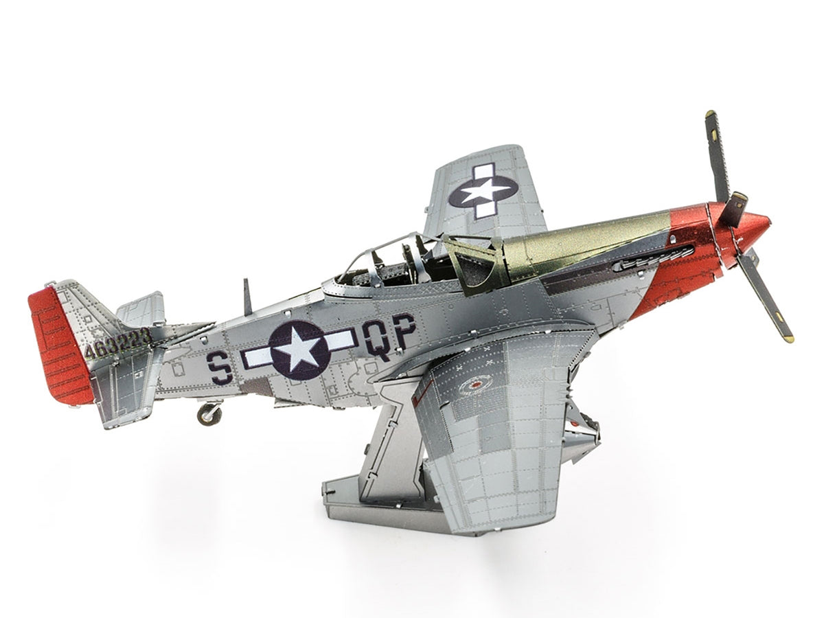 Model Kit North American P-51D Mustang Fighter Aircraft "Sweet Arlene" United States Army Air Forces (Challenging Difficulty) Steel Model