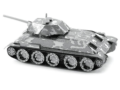 Model Kit Soviet T-34 Tank (Moderate Difficulty) Steel Model