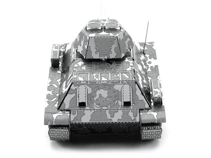 Model Kit Soviet T-34 Tank (Moderate Difficulty) Steel Model