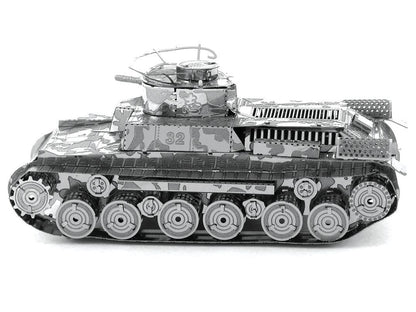 Model Kit Japanese Chi Ha Tank (Moderate Difficulty) Steel Model