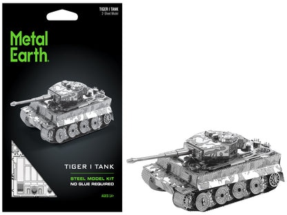 Model Kit German Tiger I Tank (Moderate Difficulty) Steel Model