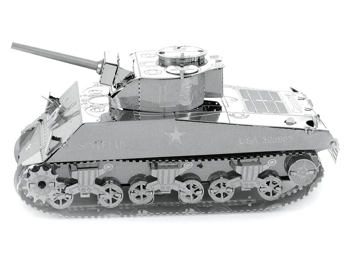 Model Kit American Sherman Tank (Moderate Difficulty) Steel Model