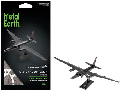 Model Kit Lockheed Martin U-2 Dragon Lady Aircraft "United States Air Force" (Moderate Difficulty) Steel Model