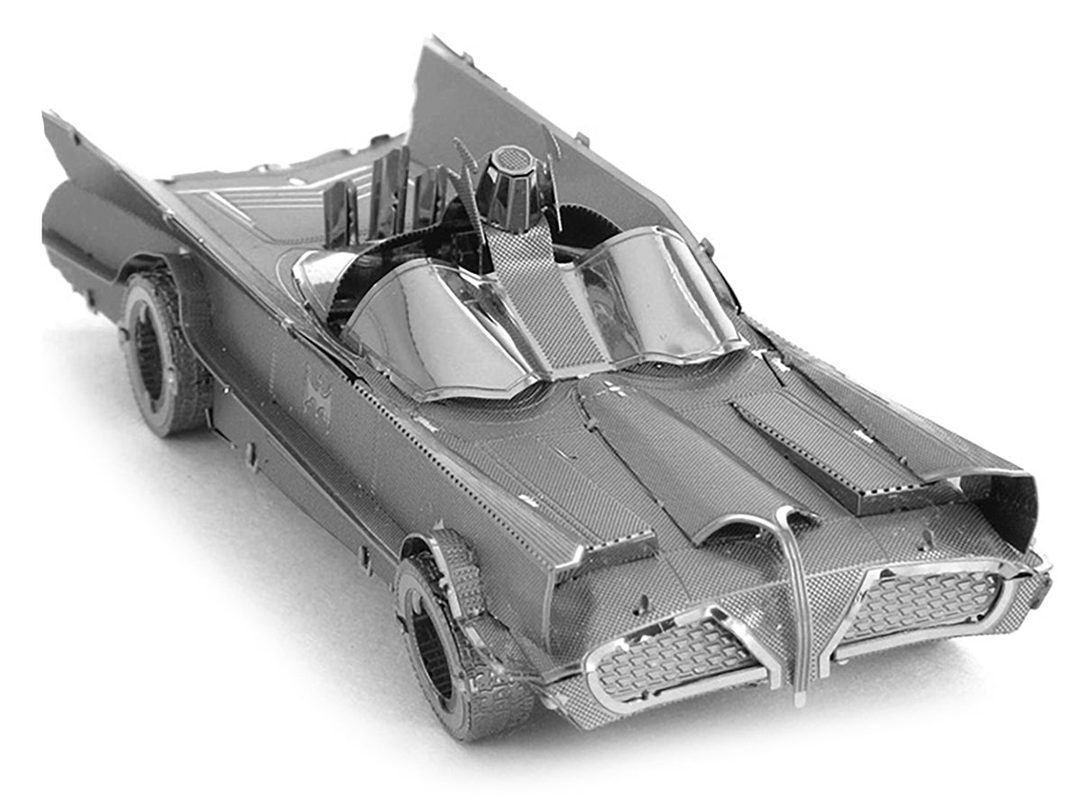 Model Kit 1966 Classic TV Series Batmobile "Batman" (1966) TV Series (Challenging Difficulty) Steel Model