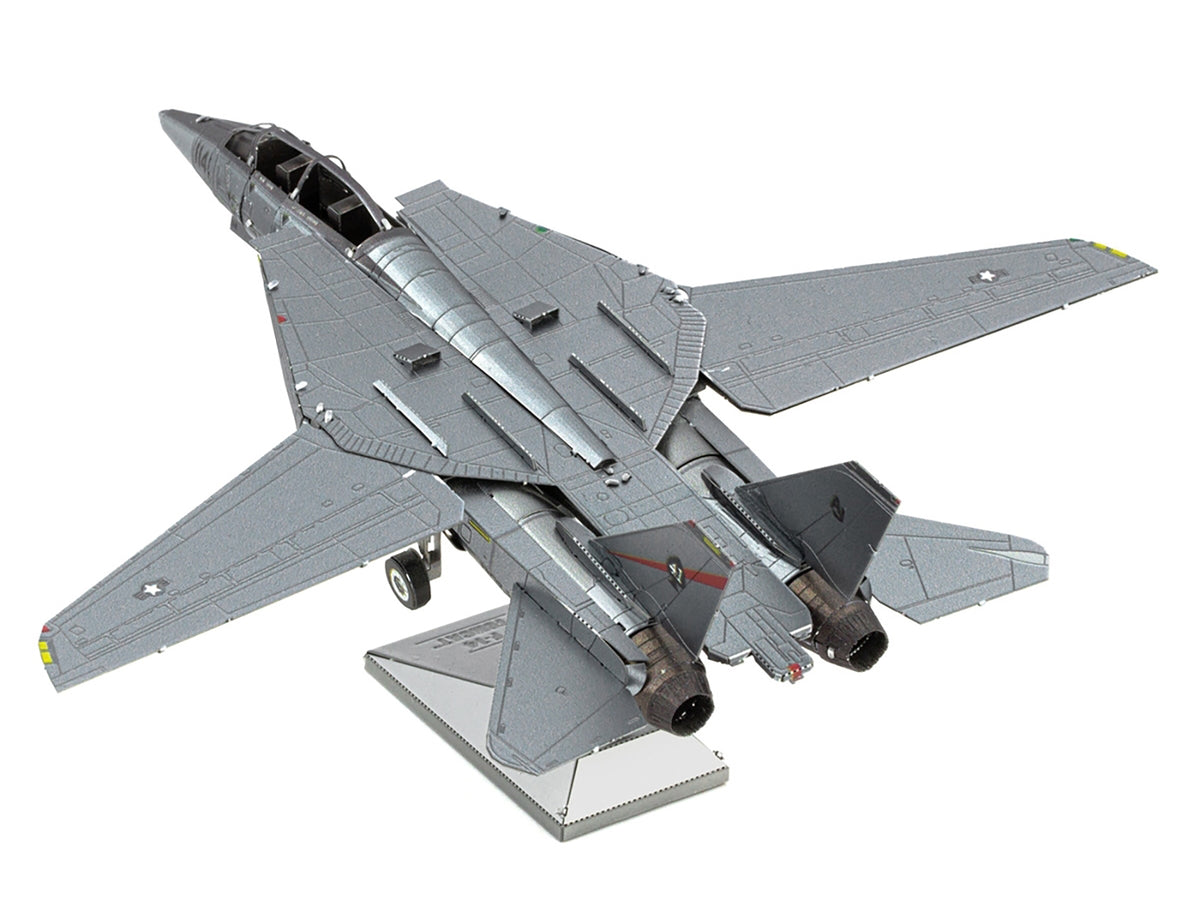 Model Kit Grumman F-14 Tomcat Fighter Aircraft "United States Navy" (Challenging Difficulty) Steel Model