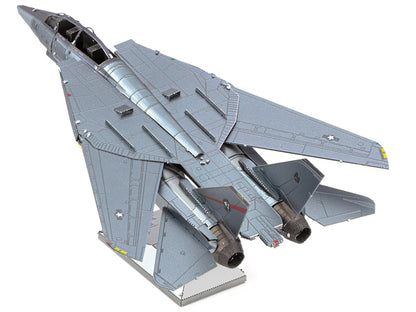 Model Kit Grumman F-14 Tomcat Fighter Aircraft "United States Navy" (Challenging Difficulty) Steel Model