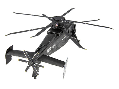 Model Kit Sikorsky S-97 Raider Attack Helicopter "United States Army" (Challenging Difficulty) Steel Model