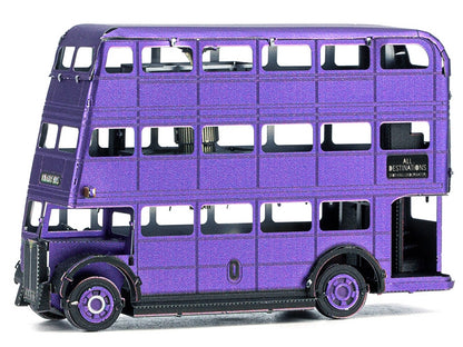 Model Kit Knight Bus Purple "Harry Potter and the Prisoner of Azkaban" (2004) Movie (Moderate Difficulty) Steel Model