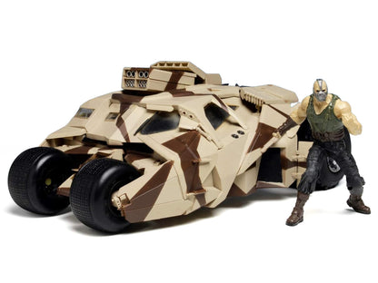 Skill 3 Model Kit Batmobile Tumbler with Bane Figure "Batman Dark Knight Trilogy" Movie Franchise 1/25 Scale Model