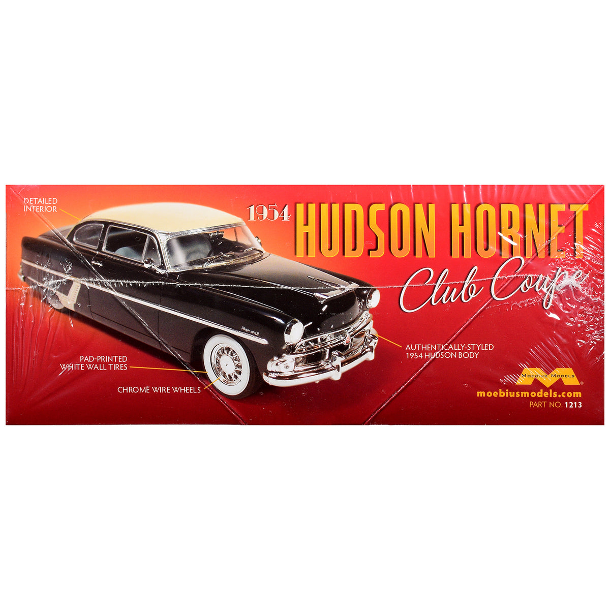 Skill 3 Model Kit 1954 Hudson Hornet Coupe 1/25 Scale Model