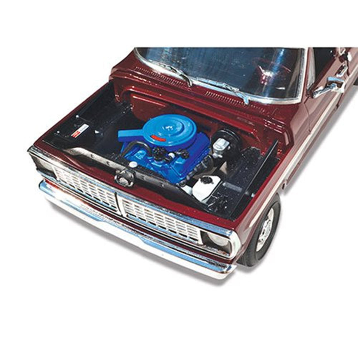 Skill 3 Model Kit 1970 Ford F-100 Custom Cab 4x4 Pickup Truck 1/25 Scale Model