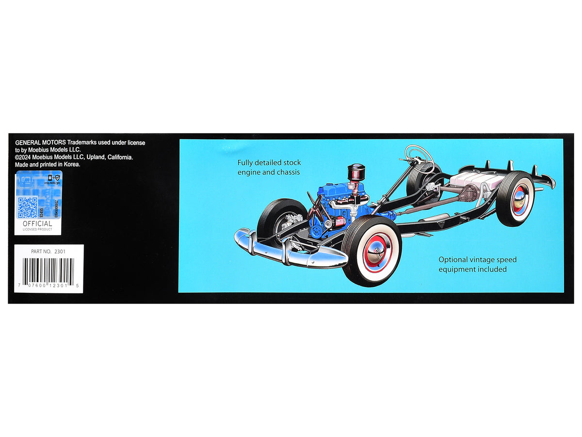Skill 3 Model Kit 1947 Chevrolet Fleetmaster 3-in-1 Kit 1/25 Scale Model