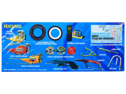 Skill 2 Model Kit 1960 Chevrolet Corvette 7-in-1 Kit 1/25 Scale Model