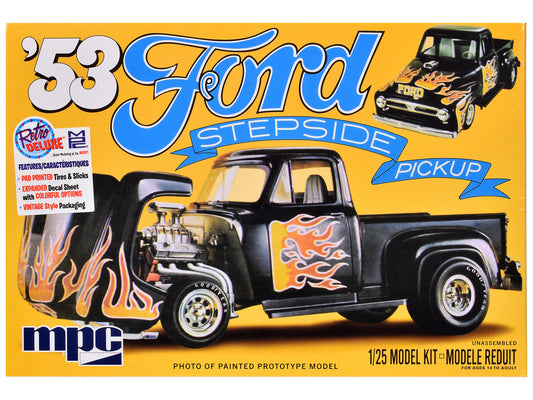 Skill 2 Model Kit 1953 Ford Stepside Pickup Truck 1/25 Scale Model