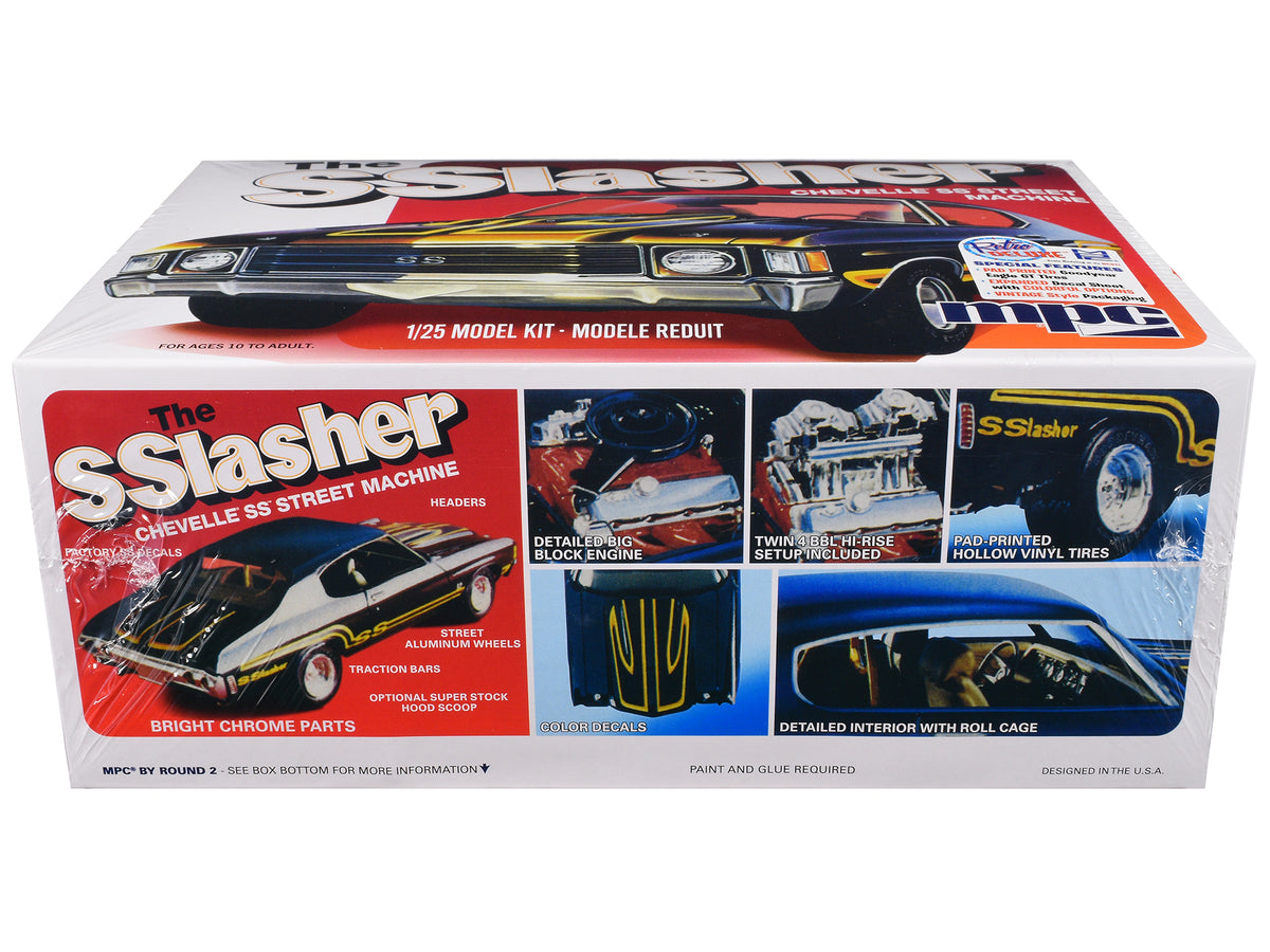 Skill 2 Model Kit Chevrolet Chevelle SS Street Machine "The SSlasher" 1/25 Scale Model