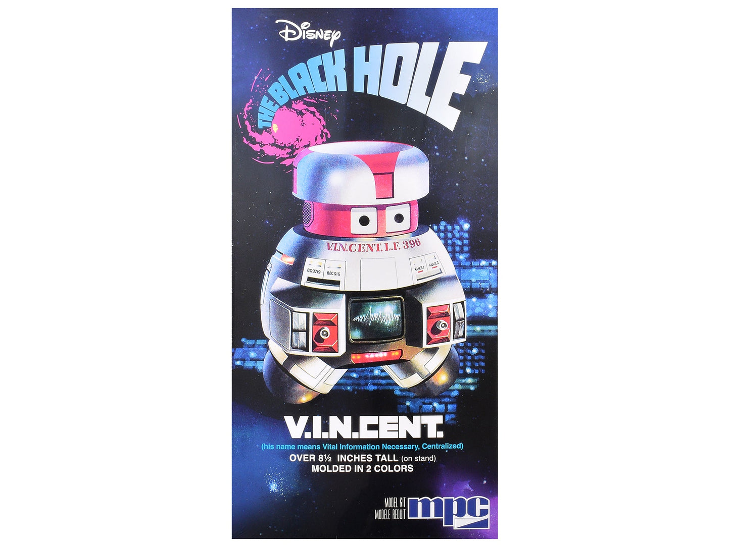 Skill 2 Model Kit V.I.N.CENT. Robot "The Black Hole" (1979) Movie 1/6 Scale Model