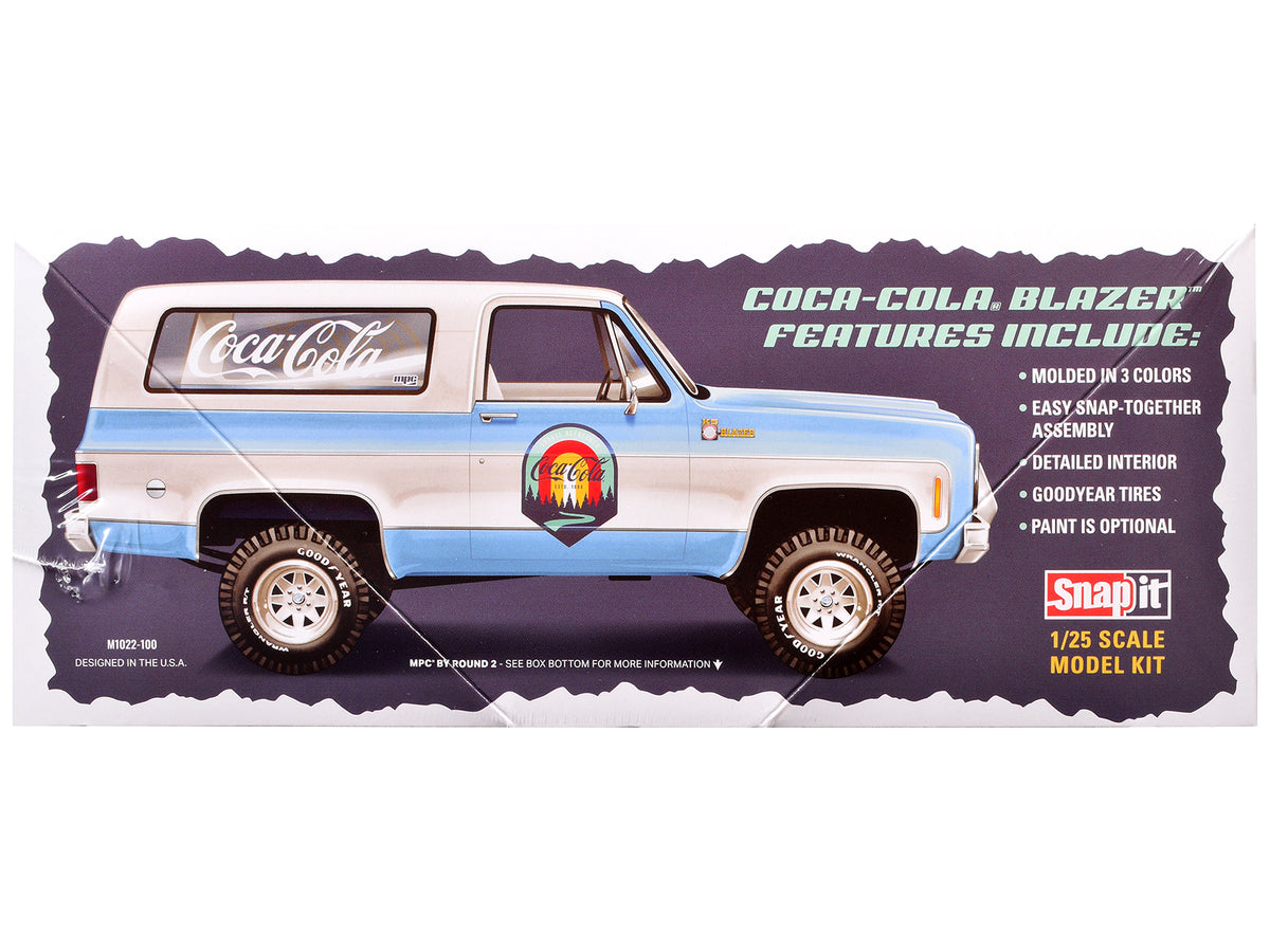 Skill 1 Model Kit Chevrolet K5 Blazer "Coca-Cola" 1/25 Scale Model