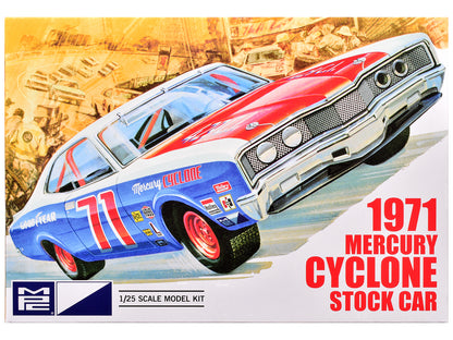 Skill 2 Model Kit 1971 Mercury Cyclone Stock Car 1/25 Scale Model