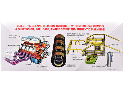 Skill 2 Model Kit 1971 Mercury Cyclone Stock Car 1/25 Scale Model