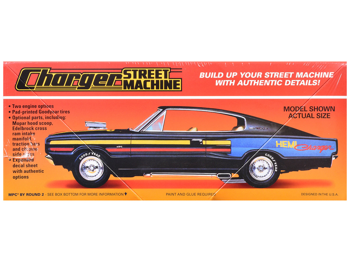 Skill 2 Model Kit 1967 Dodge Charger Street Machine 1/25 Scale Model