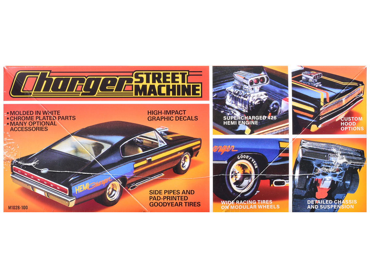 Skill 2 Model Kit 1967 Dodge Charger Street Machine 1/25 Scale Model