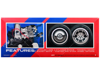 Skill 2 Model Kit 1975 Datsun Pickup Truck "BRE" 1/25 Scale Model