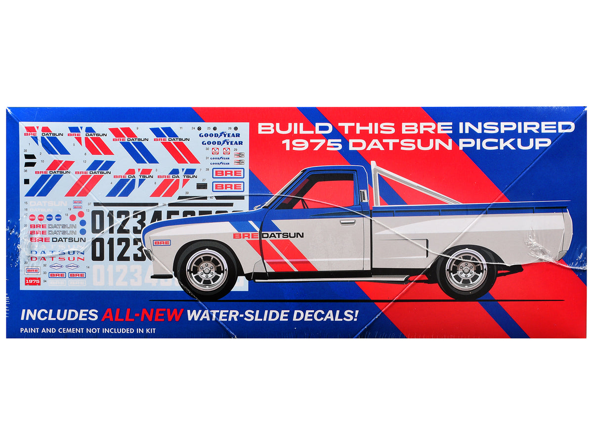Skill 2 Model Kit 1975 Datsun Pickup Truck "BRE" 1/25 Scale Model