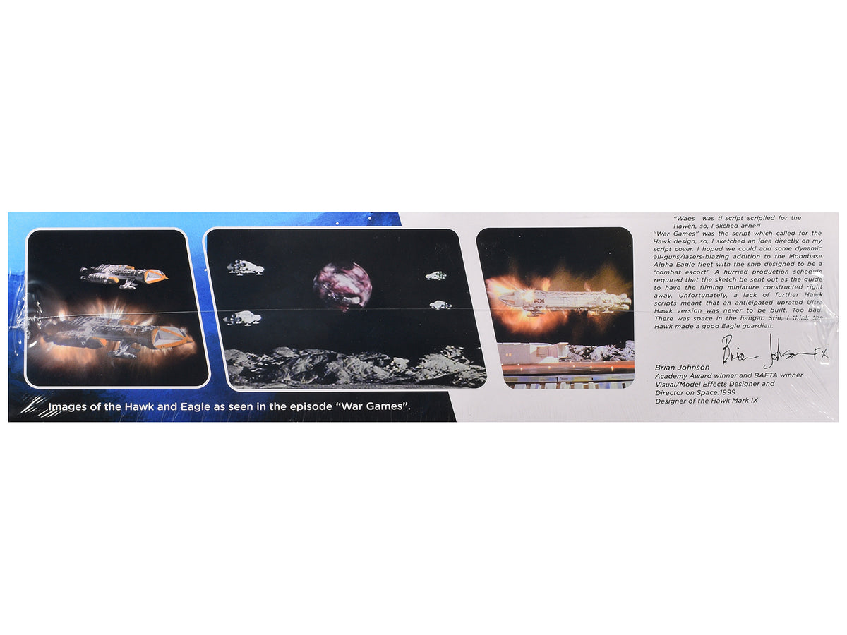 Skill 2 Model Kit Eagle and Hawk War Games Edition "Space: 1999" (1975-1977) TV Series 1/72 Scale Model