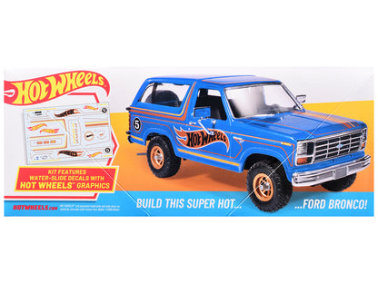 Skill 2 Model Kit Ford Bronco 4-Wheeler "Hot Wheels" 1/25 Plastic Model