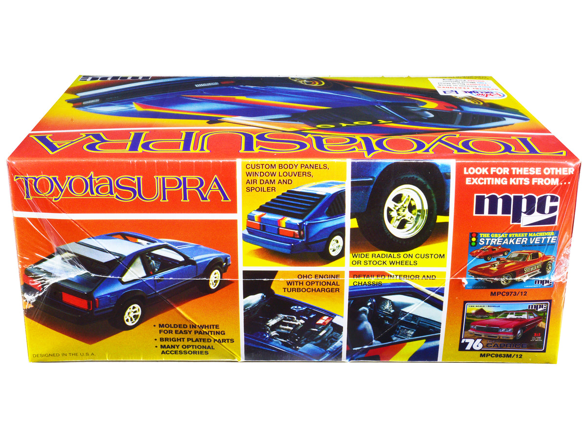 Skill 2 Model Kit 1983 Toyota Celica Supra 1/25 Scale Model Car